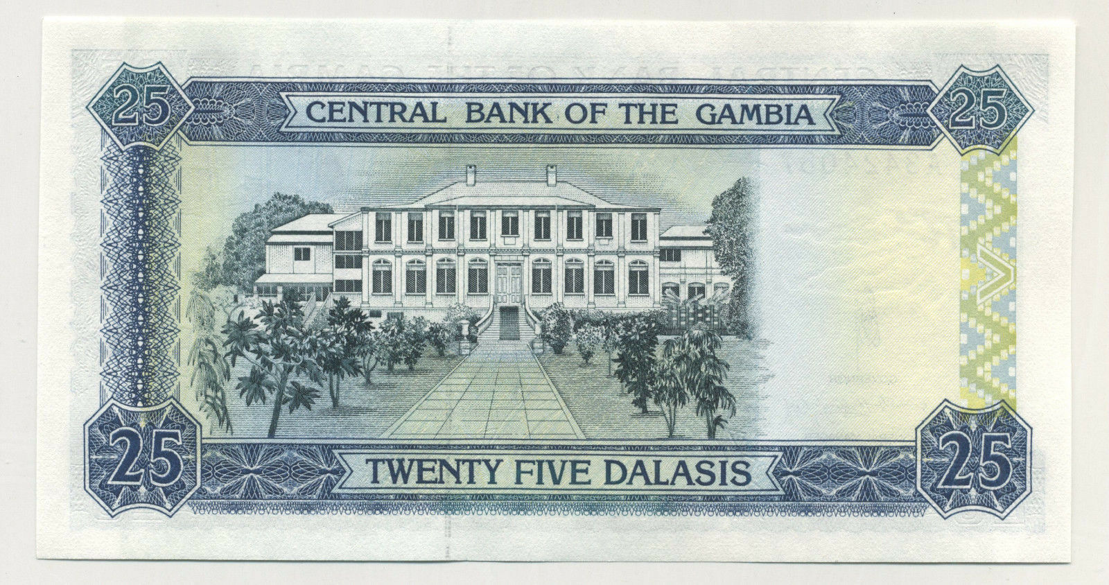 Gambia 25 Dalasis ND 1991-95 Pick 14a UNC Gambia 25 Dalasis ND 1991-95 Pick 14a UNC