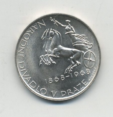 Czechoslovakia 10 korun 1968 100 th anniversary KM 63 UNC