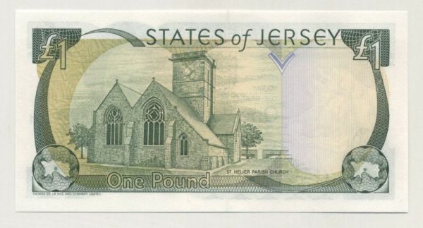 Jersey 1 Pound ND 2000 Pick 26b UNC