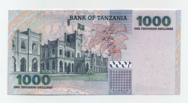 Tanzania 1000 Shilingi 2006 Pick 36 UNC