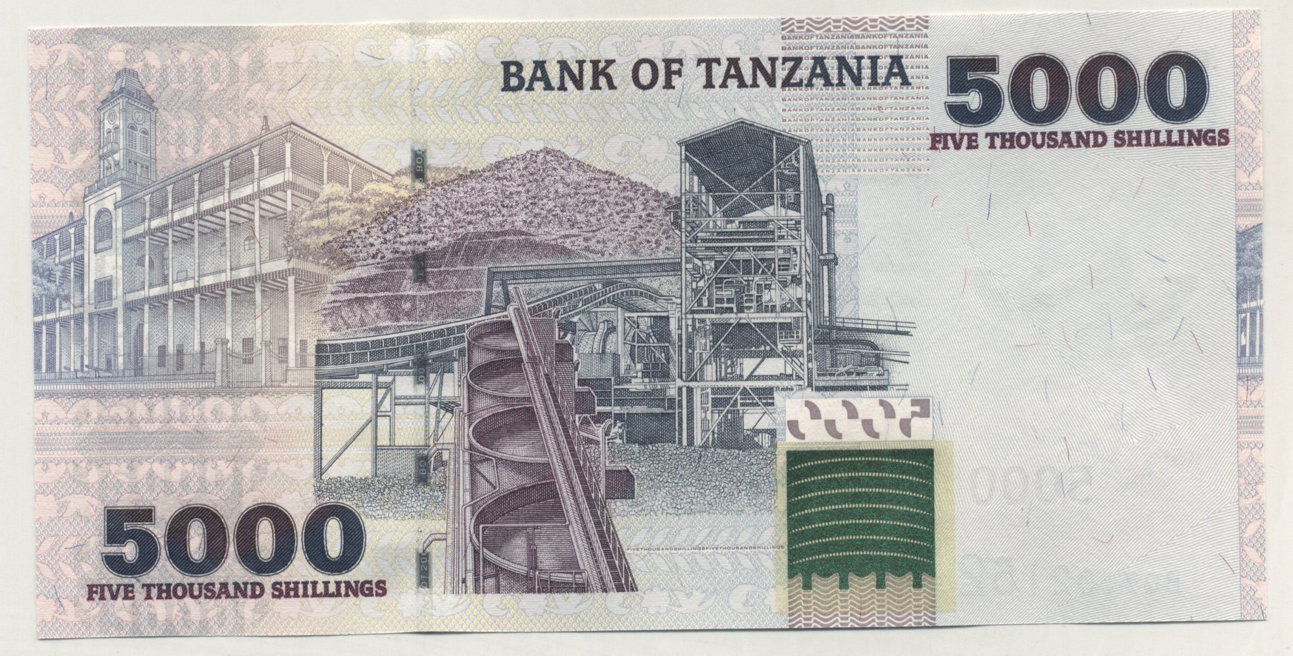 Tanzania 5000 Shilingi ND 2003 Pick 38a UNC Tanzania 5000 Shilingi ND 2003 Pick 38a UNC