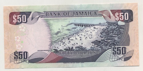Jamaica 50 Dollars 15-01-2010 Pick 83e UNC