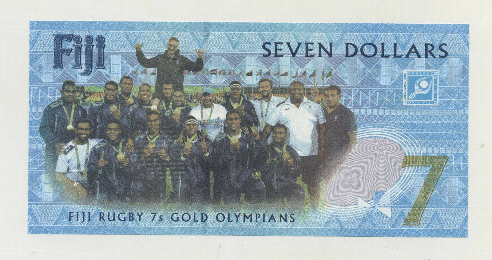 Fiji 7 Dollars 2016 2017 Pick 120 UNC Rugby Fiji 7 Dollars 2016 2017 Pick 120 UNC Rugby