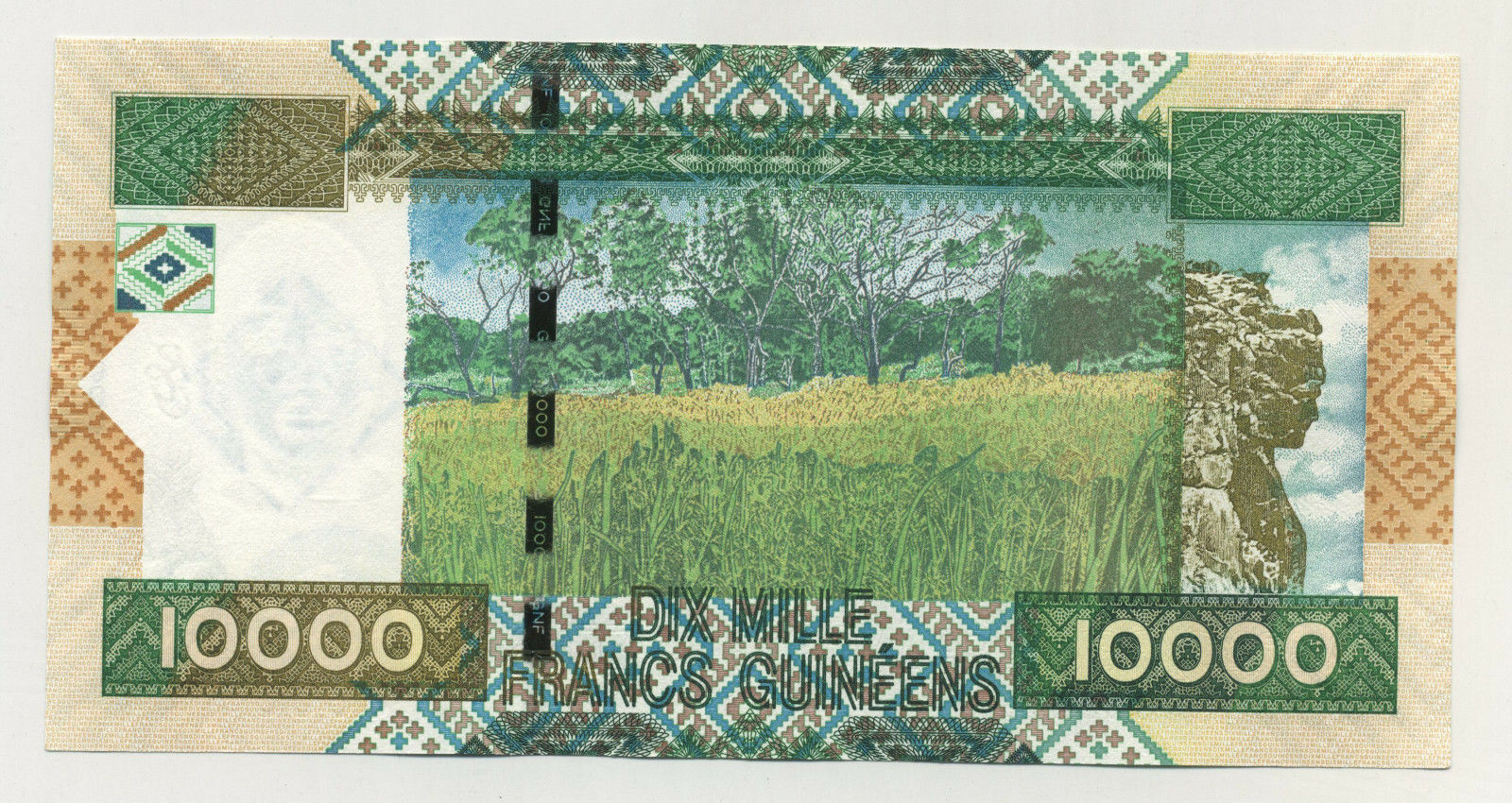 Guinea 10000 Francs 2010 Pick 45 UNC Guinea 10000 Francs 2010 Pick 45 UNC