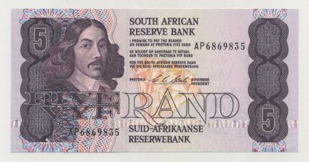 South Africa 5 Rand ND 1990-93 Pick 119e UNC