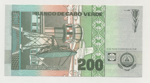 Cape Verde 200 Escudos 8-8-1992 Pick 63 UNC Cape Verde 200 Escudos 8-8-1992 Pick 63 UNC