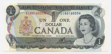 Canada 1 Dollar 1973 Pick 85c UNC