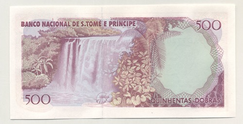 St Thomas Prince 500 Dobras 4-1-1989 Pick 61 UNC St Thomas Prince 500 Dobras 4-1-1989 Pick 61 UNC