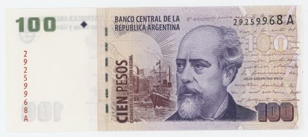 Argentina 100 Pesos ND 1999 Pick 351 aUNC