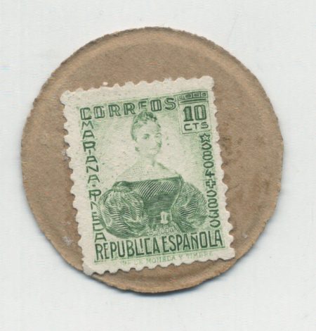 Spain España 10 Centimos ND 1938 Pick 96G Unc banknote Unc