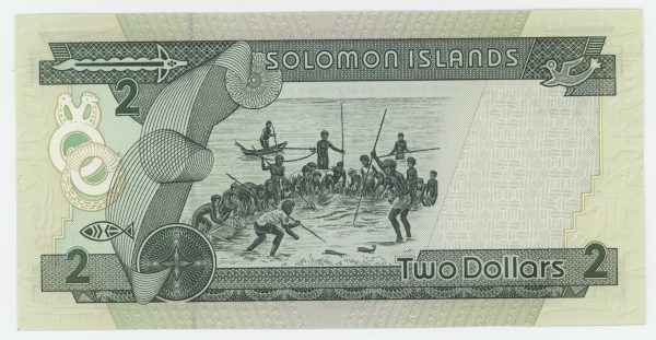 Solomon Islands 2 Dollars ND 2006 Pick 25 UNC