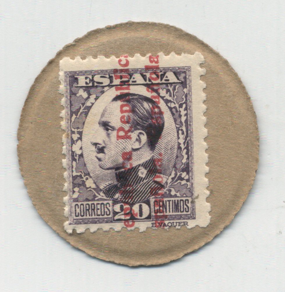 Spain España 20 Centimos ND 1938 Pick 96 NL King Portrait Unc Spain España 20 Centimos ND 1938 Pick 96 NL King Portrait Unc