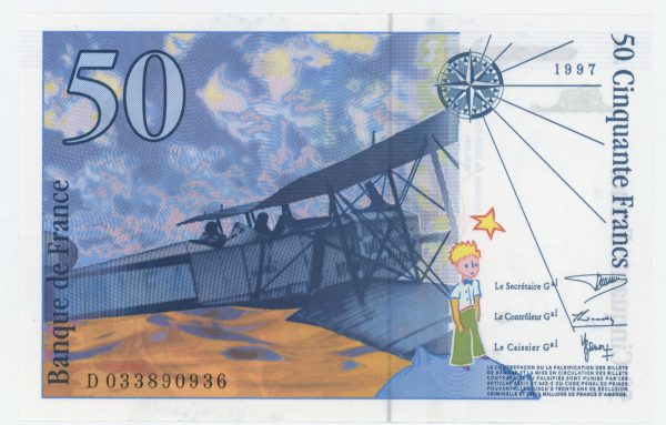 France 50 Francs 1997 Pick 157Ad UNC