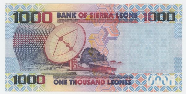 Sierra Leone 1000 Leones 27-4-2021 Pick 30 UNC
